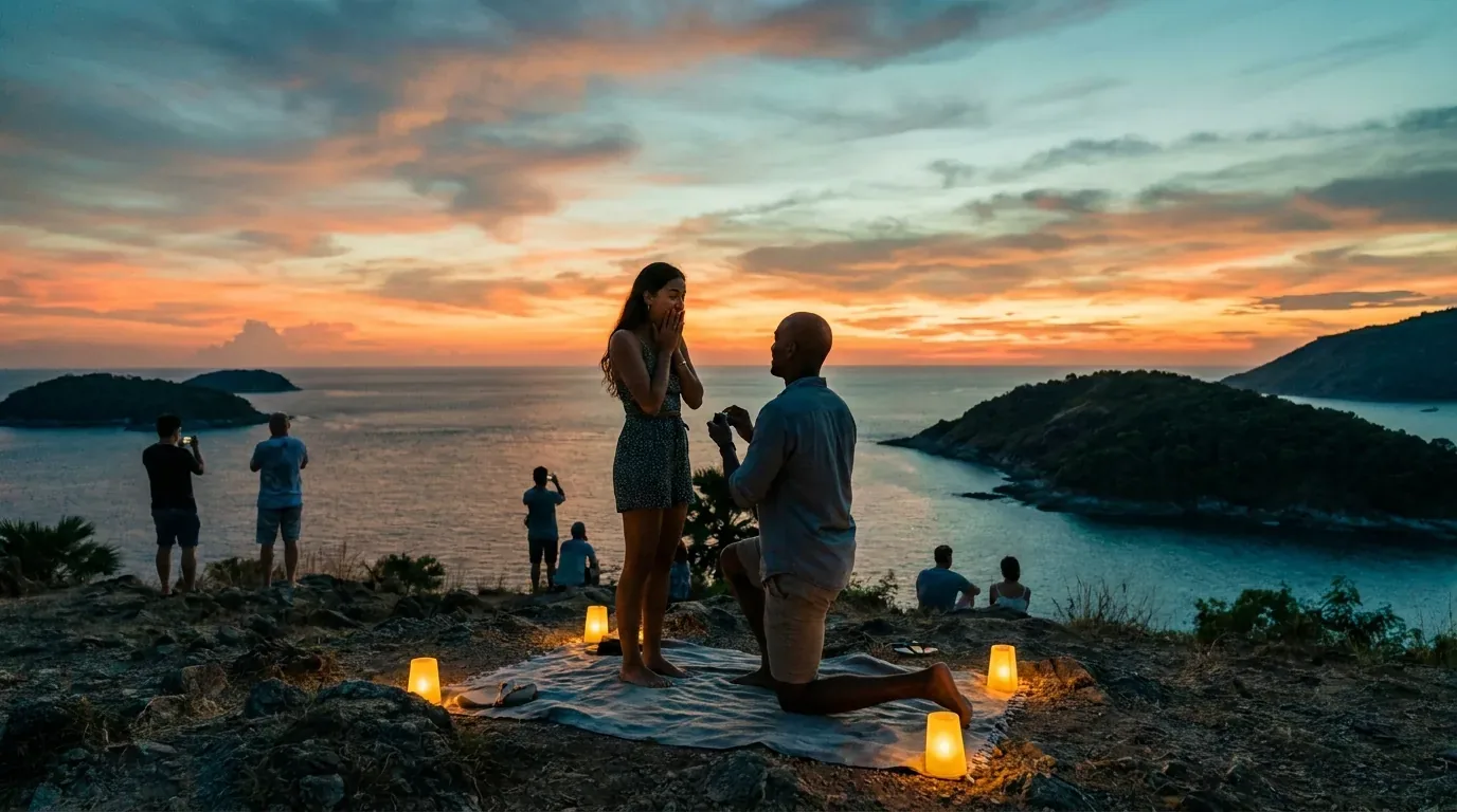 How to Propose in Phuket: The Full Guide at Promthep Cape, Phuket, Thailand