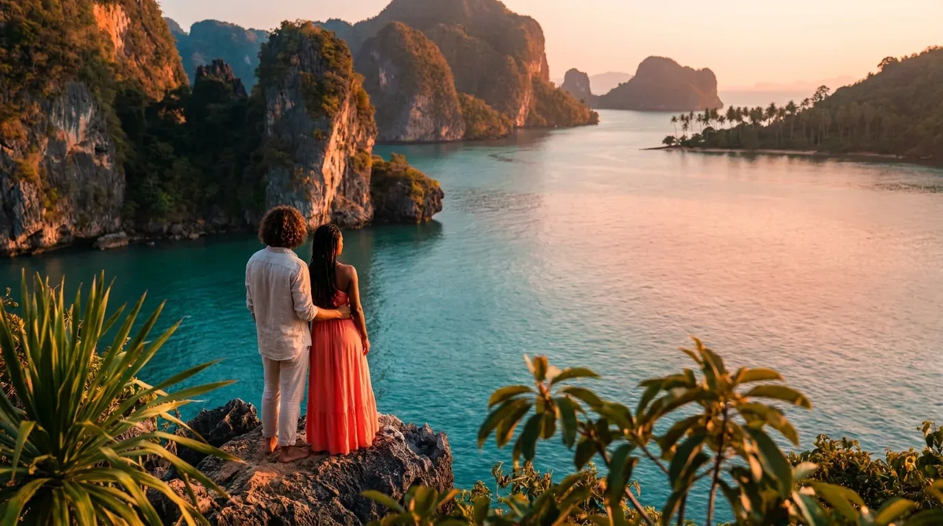 Phuket vs Bali for a Proposal at Phang Nga Bay, Thailand