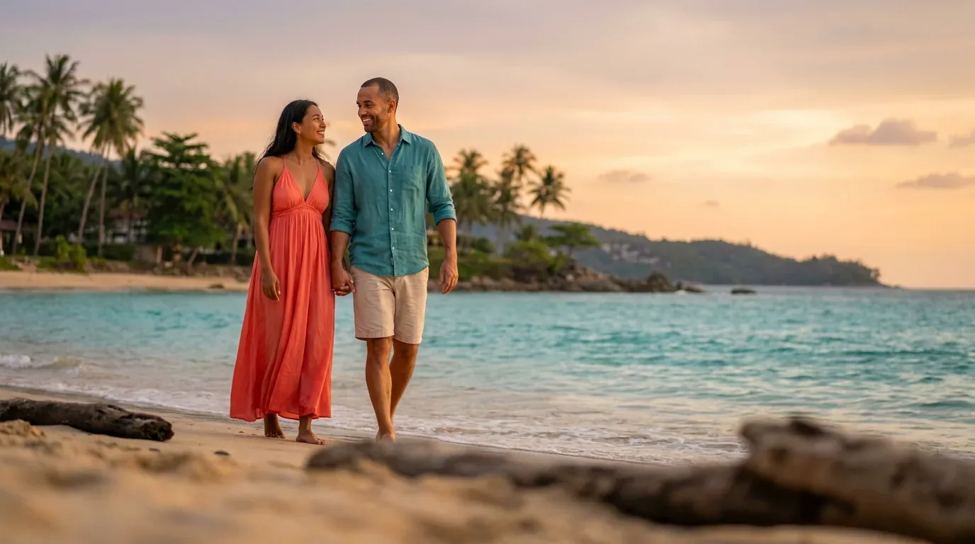 What to Wear for a Proposal & Photoshoot at Surin Beach, Phuket, Thailand